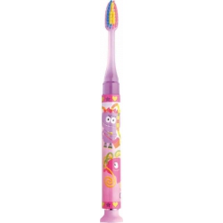 GUM 903 Junior Light-Up Soft Παιδική Οδοντόβουρτσα Ροζ φωτιζόμενη Μαλακή 7-9 ετών 1τμχ