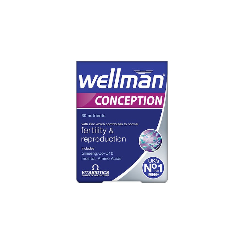 Vitabiotics Wellman Conception 30 ταμπλέτες