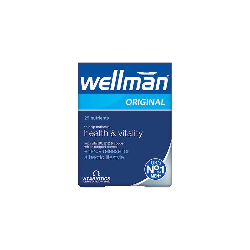 Vitabiotics Wellman 30 ταμπλέτες