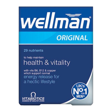 Vitabiotics Wellman 30 ταμπλέτες