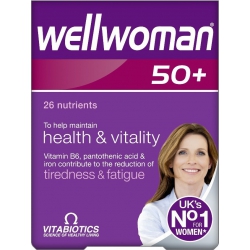Vitabiotics Wellwoman 50+ 30 ταμπλέτες