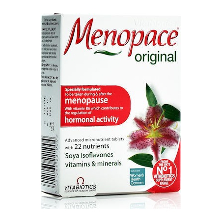 Vitabiotics Menopace Original 30 ταμπλέτες