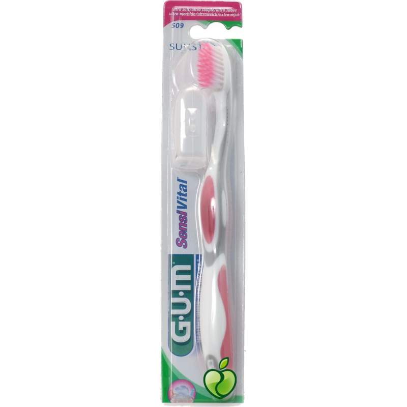 GUM 509 SensiVital Ultra Soft Οδοντόβουρτσα Ροζ 1τμχ