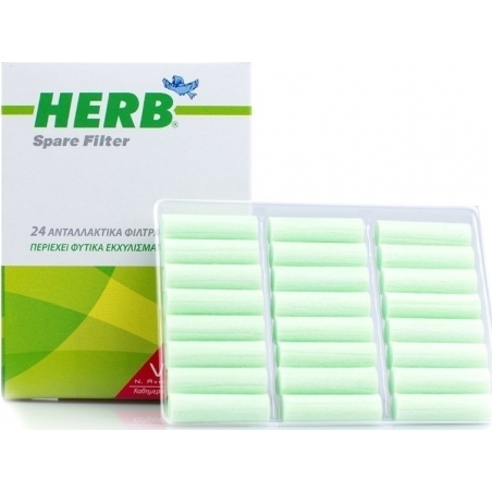 Vican Herb Spare Filter Ανταλλακτικά Φίλτρα για την Πίπα 24 τεμ.