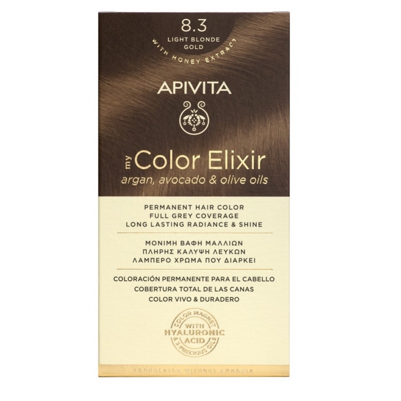 Apivita My Color Elixir 8.3 Ξανθό Ανοιχτό Χρυσό 125ml