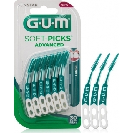 GUM 651 Soft Picks Advanced Large 30τμχ