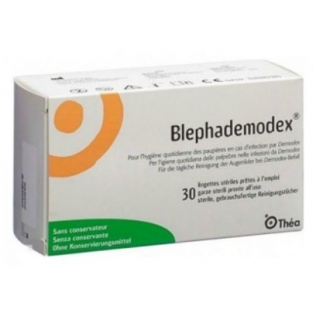 Thea Pharma Blephademodex Μαντηλάκια για τα Βλέφαρα 30 Τεμάχια
