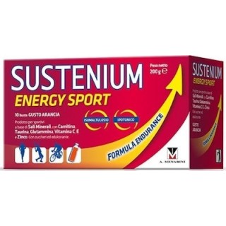 Menarini Sustenium Energy Sport Πορτοκάλι 10 φακελίσκοι