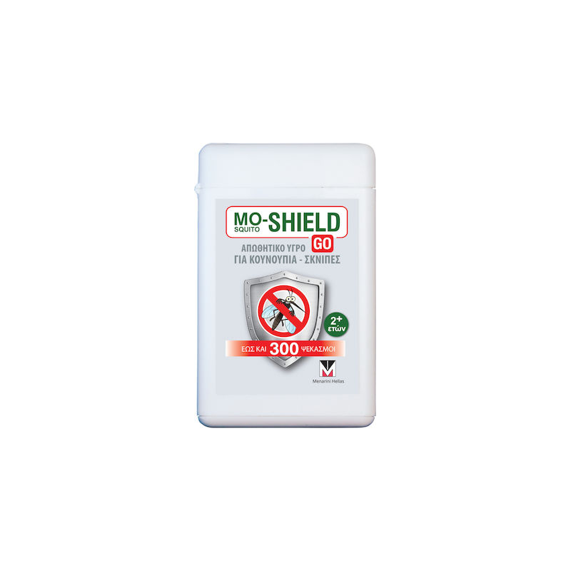 Menarini Mo-Shield Go Αντικουνουπικό Υγρό Για Κουνούπια & Σκνίπες, 17ml