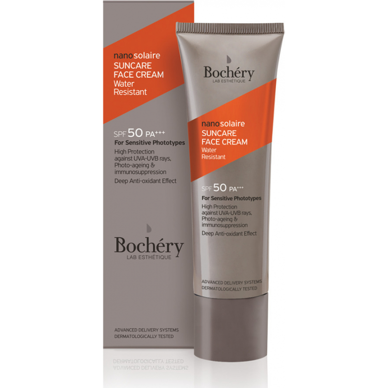 Bochery Nanosolaire Suncare Face Cream SPF50 50ml