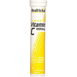 Health Aid Vitamin C 1000mg Lemon 20 αναβράζοντα δισκία