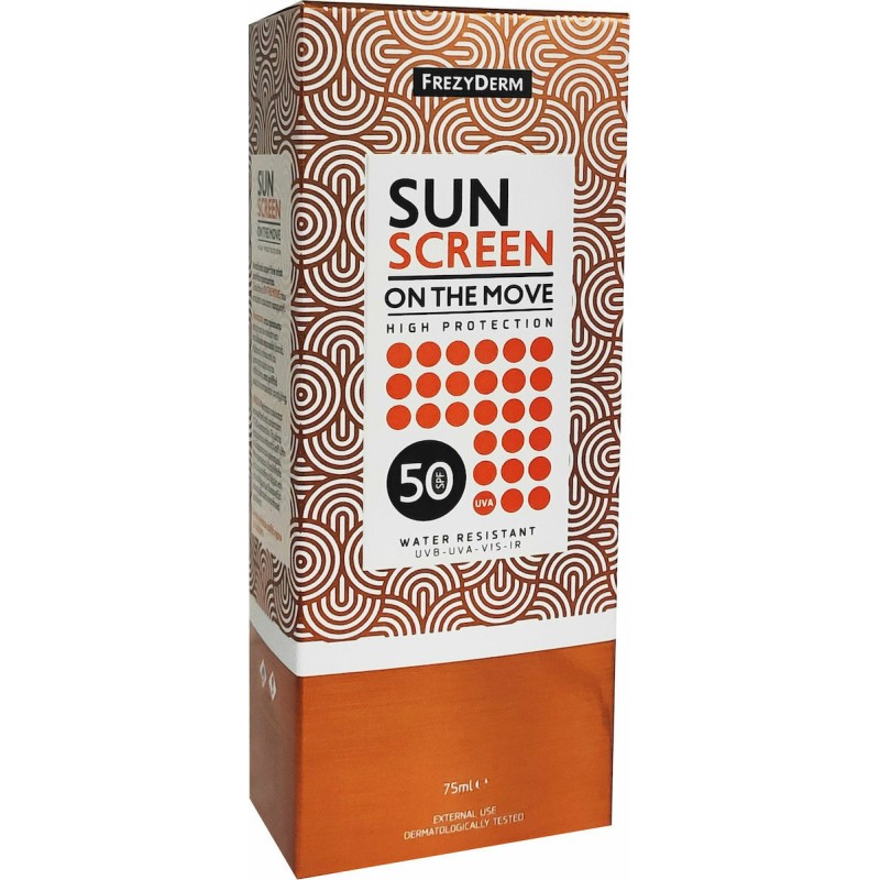 Frezyderm Sun Screen on the Move SPF50 75ml Frezyderm Sun Screen on the Move SPF50 75ml
