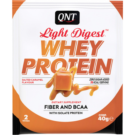QNT Light Digest Whey Protein 40gr Salted Caramel
