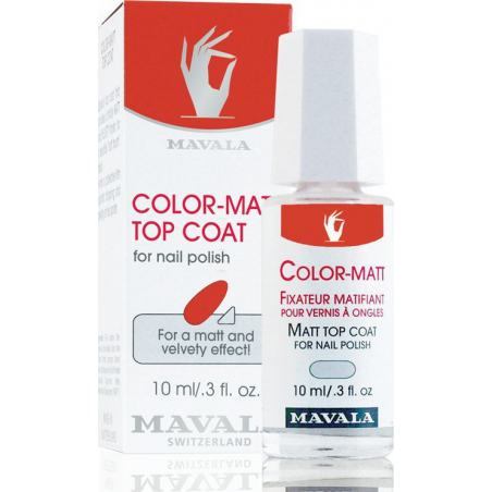 Mavala Switzerland Color Matt Top Coat 10ml