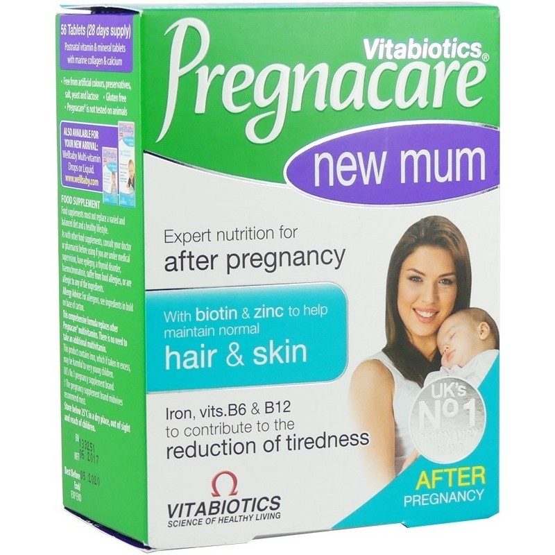 Vitabiotics Pregnacare New Mum 56 κάψουλες Vitabiotics Pregnacare New Mum 56 κάψουλες