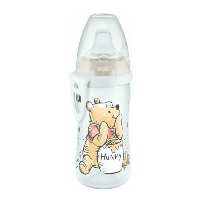 Nuk First Choice Παγουράκι Active Cup 12m+ Σιλικόνης Winnie the Pooh 300ml Nuk First Choice Παγουράκι Active Cup 12m+ Σιλικόνης Winnie the Pooh 300ml