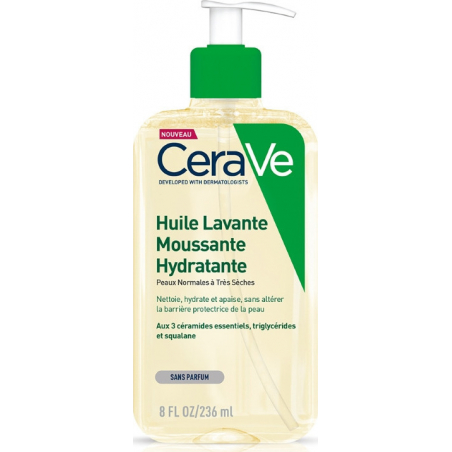 CeraVe Hydrating Foaming Cleansing Oil 236ml