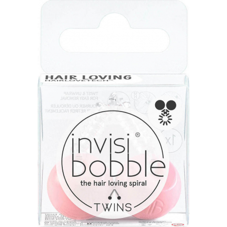 Invisibobble Adjustable Hair Tie Pink