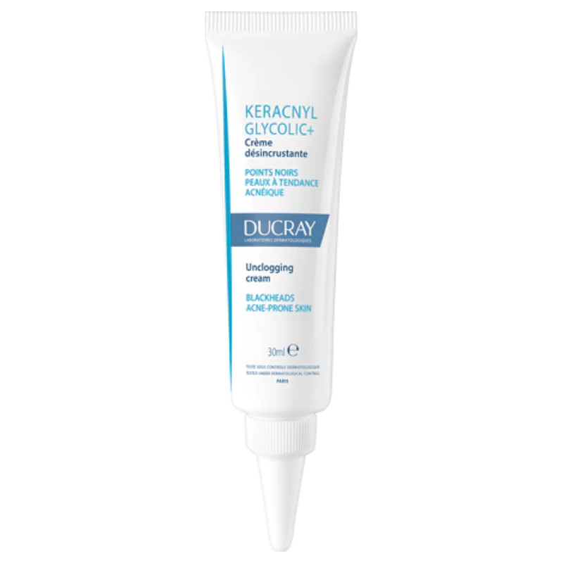Ducray Keracnyl Glycolic+ Unclogging Cream 30ml