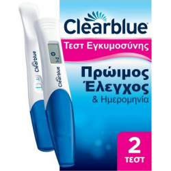 Clearblue Early Τεστ Εγκυμοσύνης Πρόωρης Ανίχνευσης 2τμχ