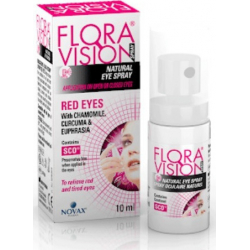 Novax Pharma Flora Vision Red Eyes Spray Οφθαλμικές Σταγόνες 10ml