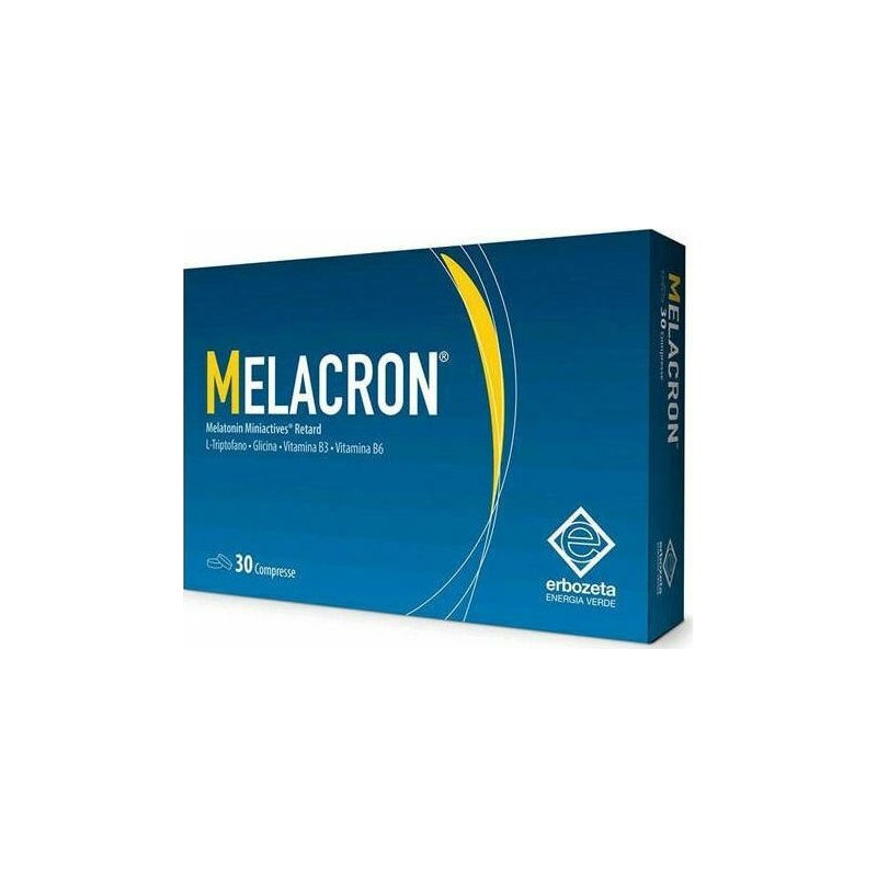 Erbozeta Melacron Melatonin Miniactives Retard 30 κάψουλες Erbozeta Melacron Melatonin Miniactives Retard 30 κάψουλες