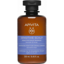 Apivita Sensitive Scalp με Πρεβιοτικά & Μέλι για ευαίσθητο τριχωτό 250ml