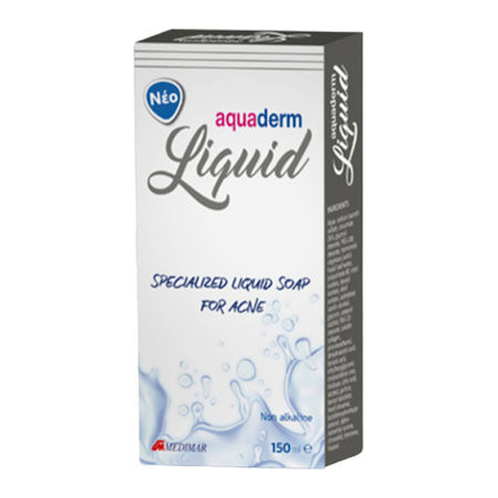 Medimar Aquaderm Liquid Specialized Liquid Soap For Acne 150ml