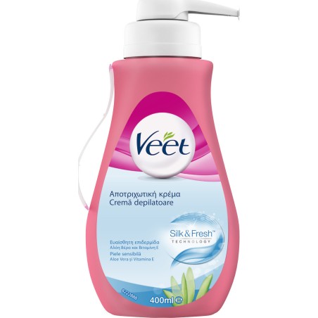 Veet Αποτριχωτική Κρέμα Για Ευαίσθητο Δέρμα 400ml