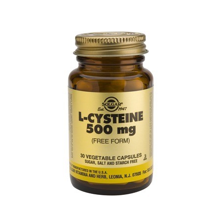 Solgar L-Cysteine 500mg 30 κάψουλες