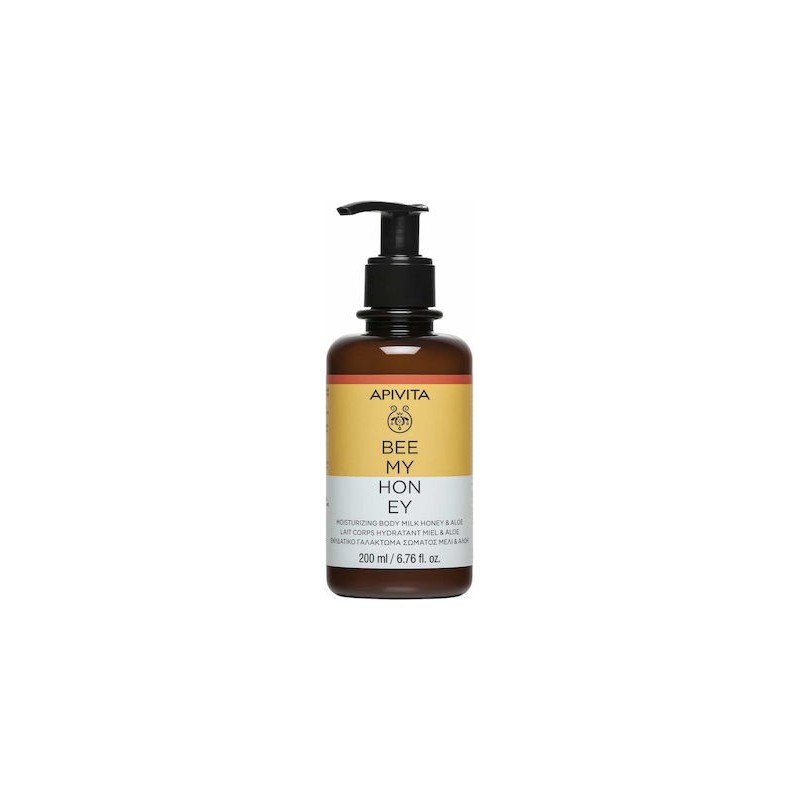 Apivita Bee my Honey Milk Honey & Aloe 200ml Apivita Bee my Honey Milk Honey & Aloe 200ml