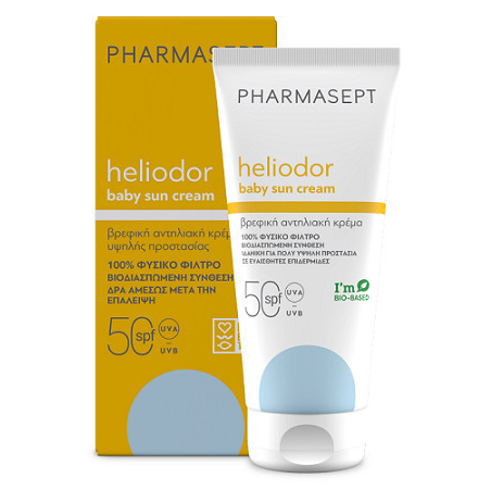 Pharmasept Γαλάκτωμα Heliodor Baby Sun Cream 50SPF 100ml