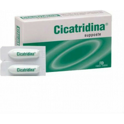 Cicatridina Supposte Ορθικά Υπόθετα για Επούλωση του Βλεννογόνου 10 x 2gr