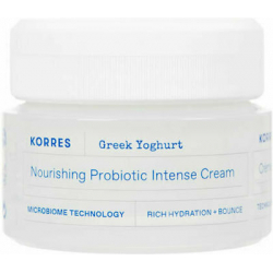 Korres Greek Yoghurt Ενυδατική Κρέμα Πλούσιας Υφής για Ξηρές Επιδερμίδες με Προβιοτικά 40ml