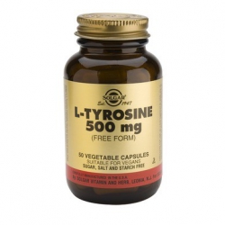 Solgar L-Tyrosine 500 mg 50 κάψουλες