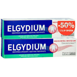 Elgydium Irritated Gums Οδοντόκρεμα κατά της Ουλίτιδας 2x75ml