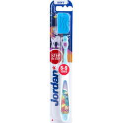 Jordan Παιδική Οδοντόβουρτσα Step 3 Γαλάζιο / Λευκό για 6+ χρονών