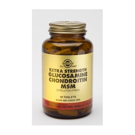 Solgar Extra Strength Glucosamine Chondroitin MSM 60 ταμπλέτες