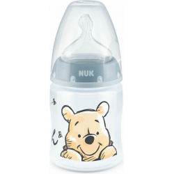 Nuk Μπιμπερό First Choice plus Temperature Control Πλαστικό Disney Winnie 0-6m 150ml Μπλε