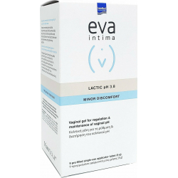 Intermed Eva Intima Minor Discomfort Lactic pH 3.8 Gel για την Ευαίσθητη Περιοχή 9 x 5ml