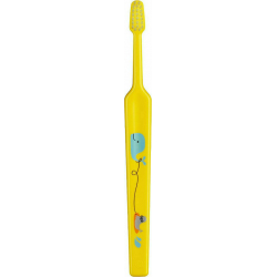 TePe Βρεφική Οδοντόβουρτσα Mini Κίτρινη για 0m+