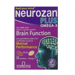 Vitabiotics Neurozan Plus Omega 3 56 κάψουλες