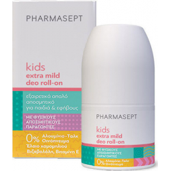 Pharmasept Kids Extra Mild Αποσμητικό σε Roll-On Χωρίς Αλουμίνιο 50ml