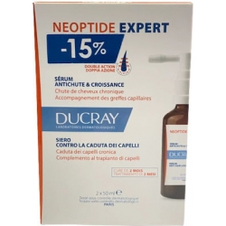 Ducray Neoptide Expert Anti-hair Loss & Growth Serum κατά της Τριχόπτωσης για Όλους τους Τύπους Μαλλιών 2x50ml