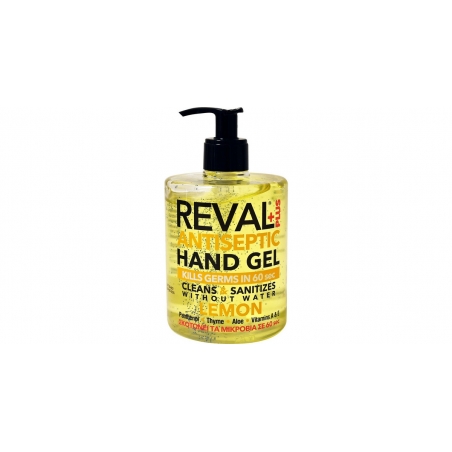 Intermed Reval Plus Professional Antiseptic Hand Gel Lemon 500ml