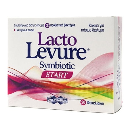Uni-Pharma Lacto Levure Symbiotic Start Προβιοτικά για Παιδιά 20 φακελίσκοι