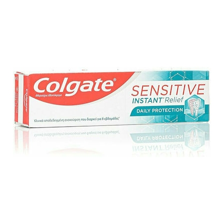 Colgate Sensitive Instant Relief Daily Protection Οδοντόκρεμα για Ευαίσθητα Δόντια 75ml