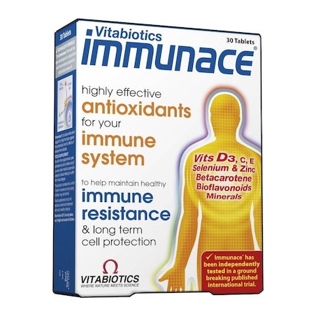 Vitabiotics Immunance Συμπλήρωμα για την Ενίσχυση του Ανοσοποιητικού 30 ταμπλέτες