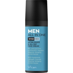 Vican After Shave Lotion Wise Men - Men All In One με Αλόη 50ml