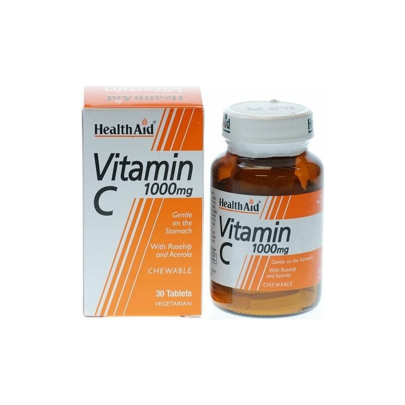 HealthAid Vitamin C 1000MG 30 ταμπλέτες